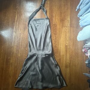 Zara satin dress